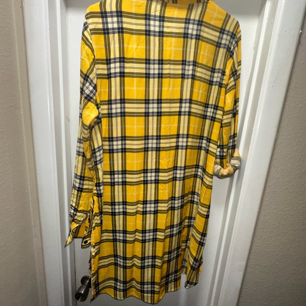 Golden Plaid Weekend Shirt - Picture 2 of 3
